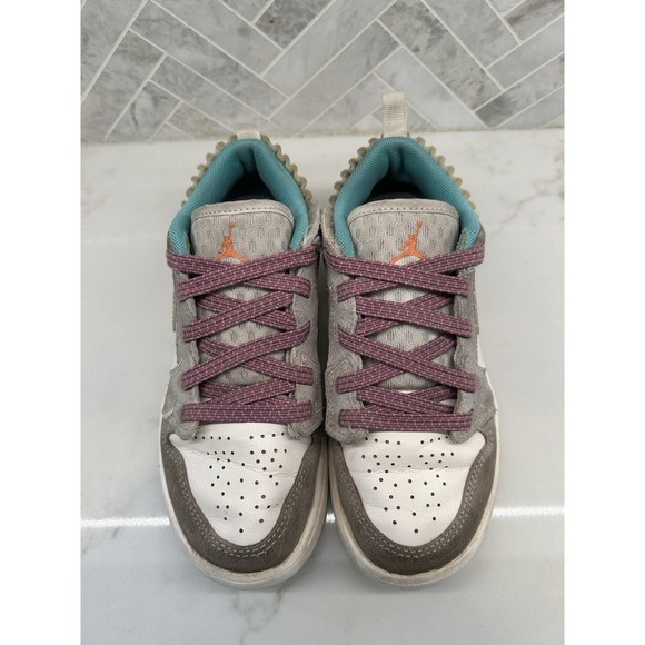 Air Jordan 1 Low Alt SE PS Sail Violet Dust' FQ8093-100 Youth Kids Size 1Y 1 Y - Picture 2 of 6